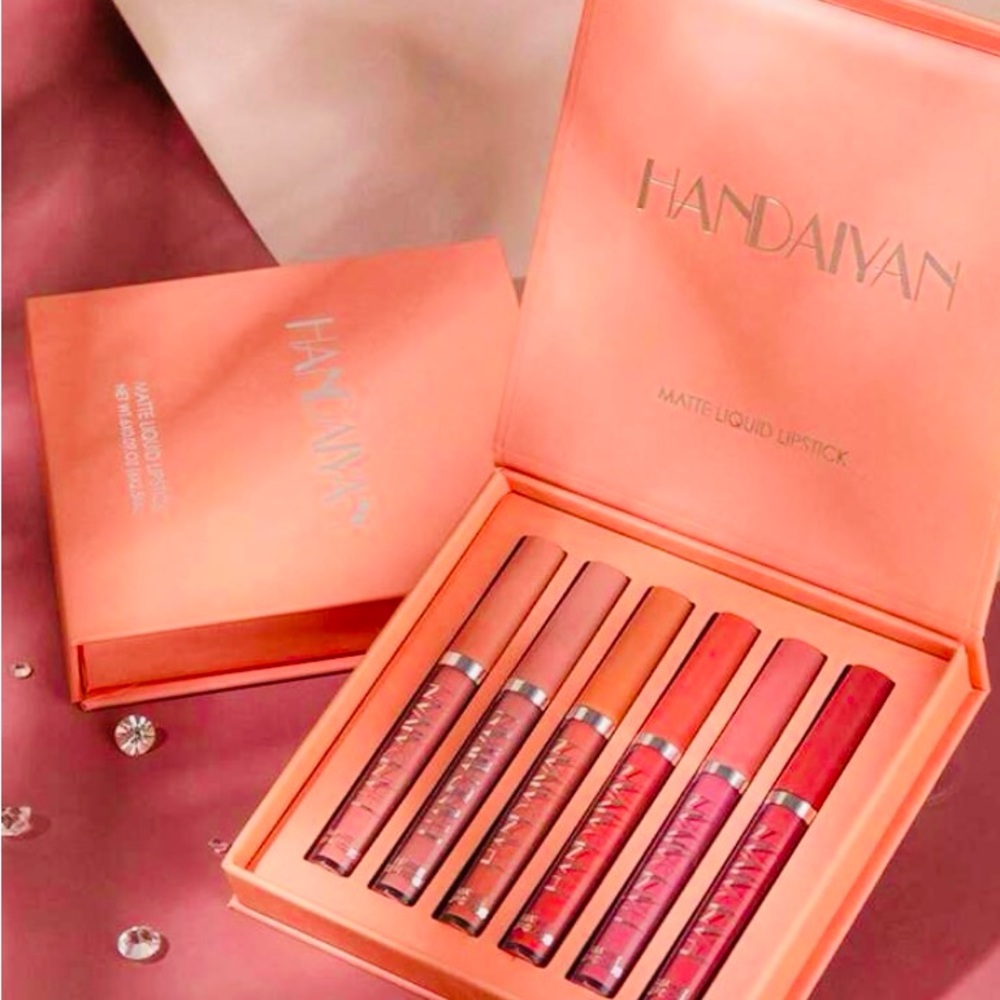 Matte Liquid Lipstick Set - Pink and Red Shades
